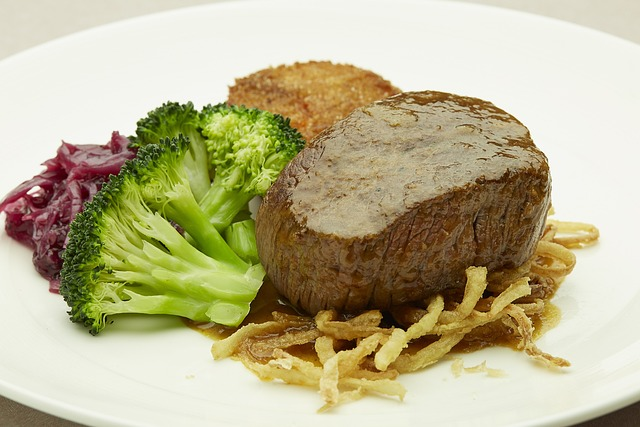 filet mignon, steak, meat