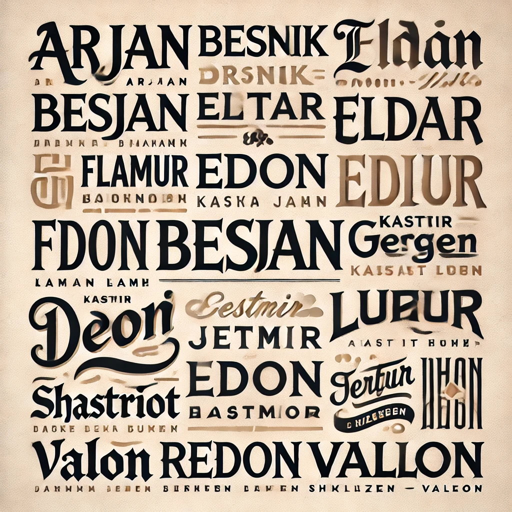 albanische jungennamen