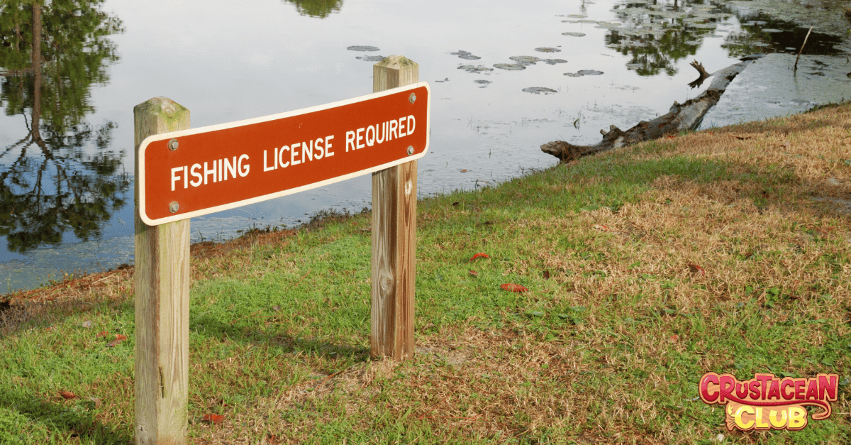 Fishing license required sign in Florida