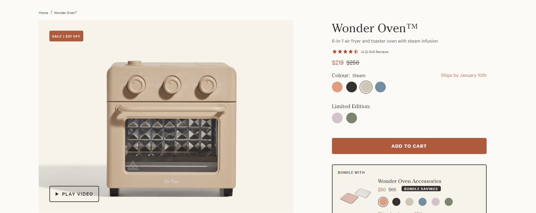 the wonder over luxury kitchen gift idea