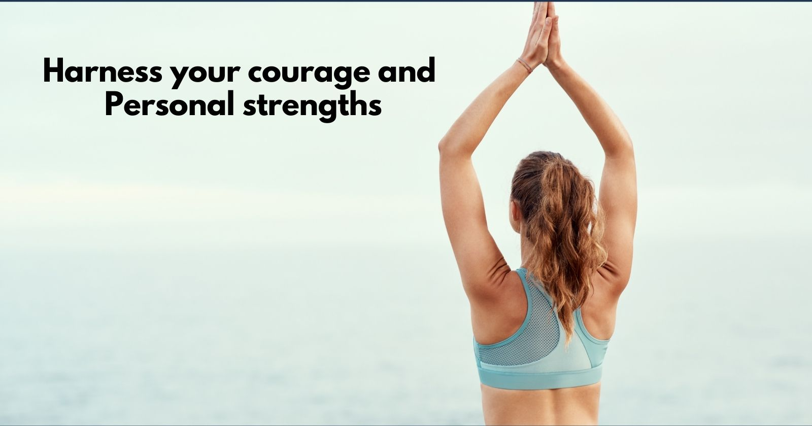 Building Resilience and Finding Meaning
Girl is doing yoga near sea