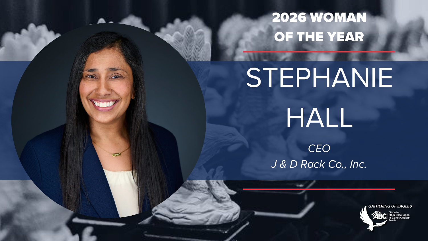 2026 Woman of the Year was Stephanie Hall