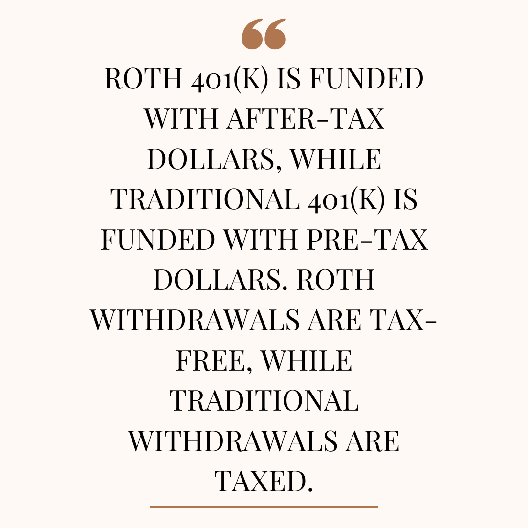 Difference Between A Roth 401(K) And A Traditional 401(K)