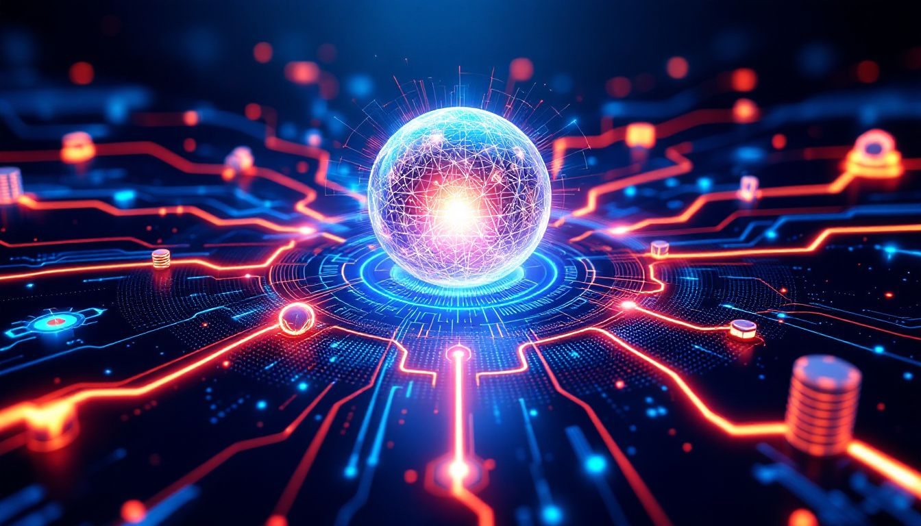 A conceptual image showing personalized financial advice through AI.