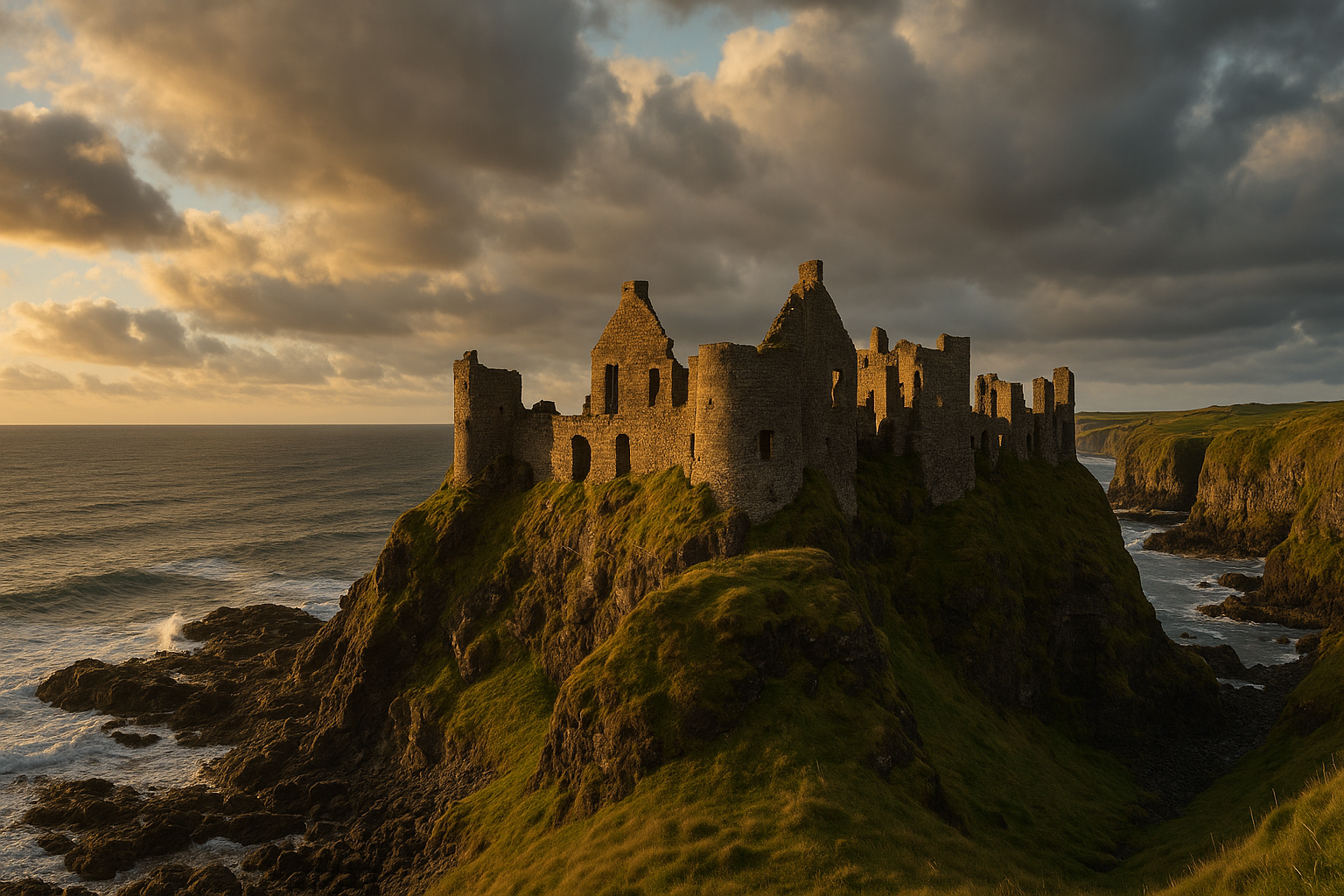 Dunluce-Castle:-Pyke,-Home-of-House-Greyjoy