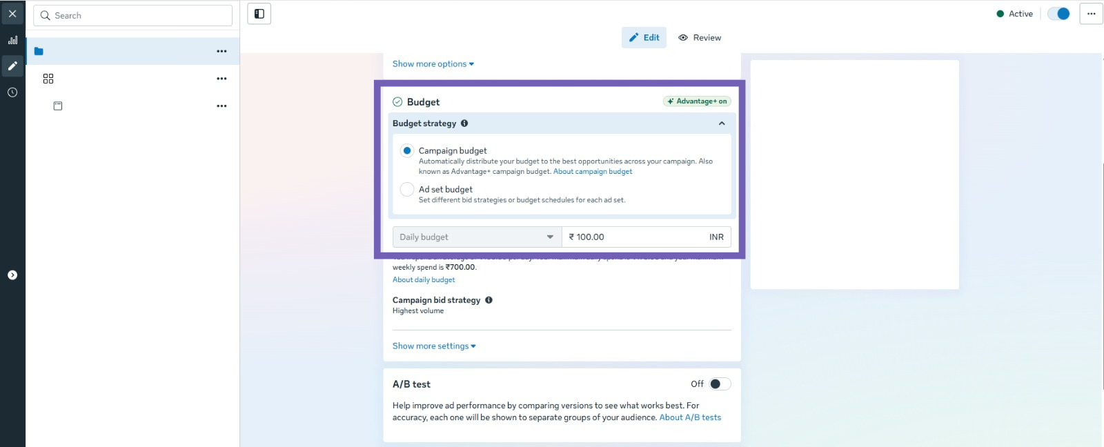 Facebook Lead Ads to WhatsApp: The Complete Playbook (2026) 7 Set your budget