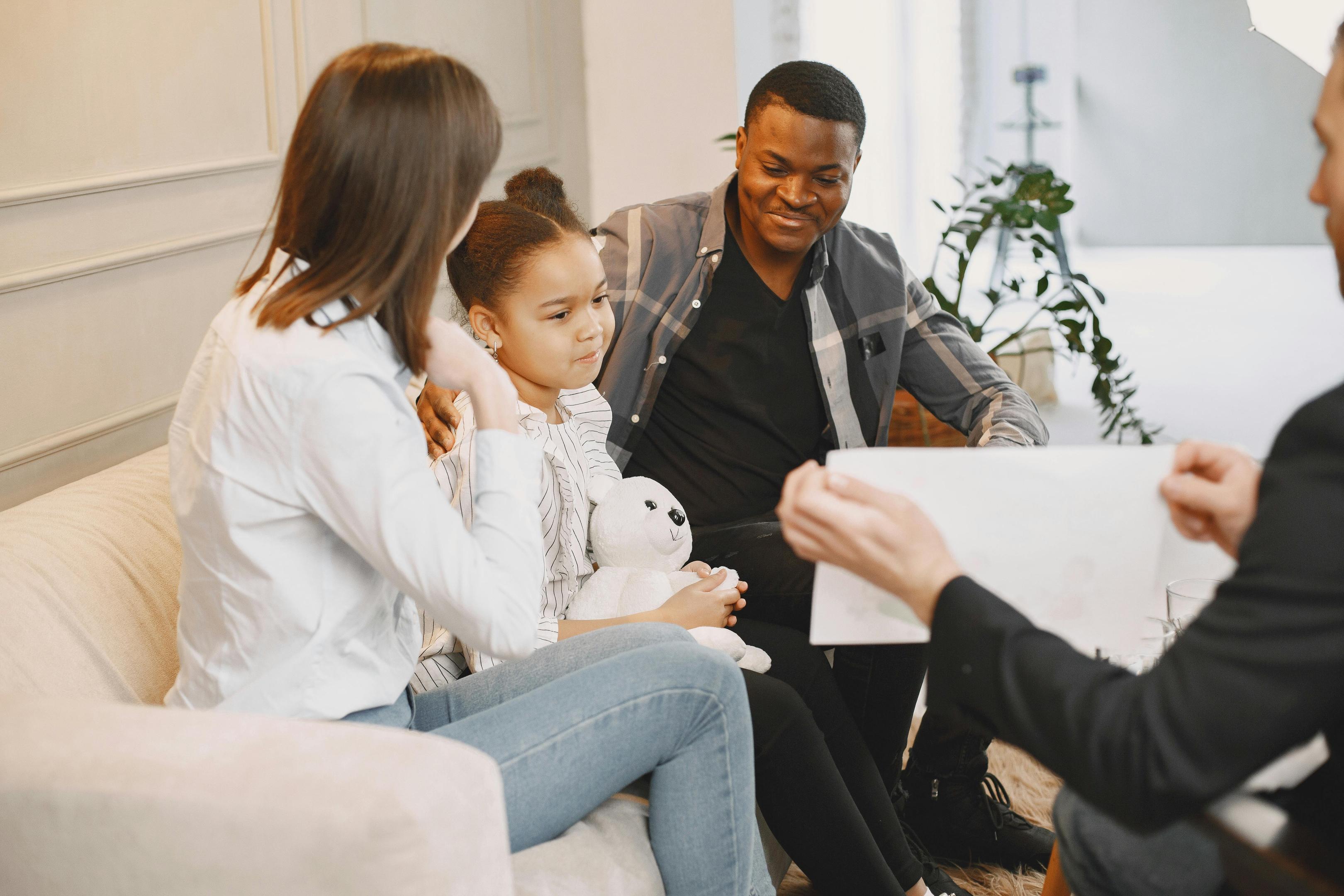 Engaging in family therapy activities