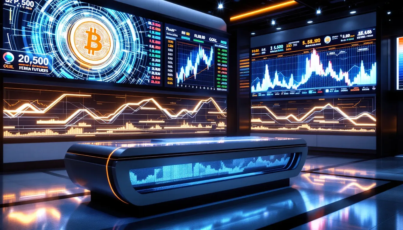 Comparison of bitcoin futures with other futures products.