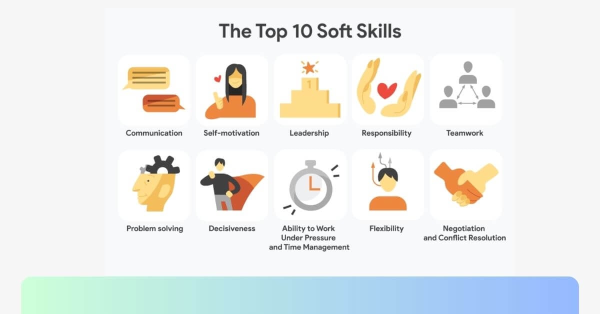 New career guidance on soft skills for professional experience on resume