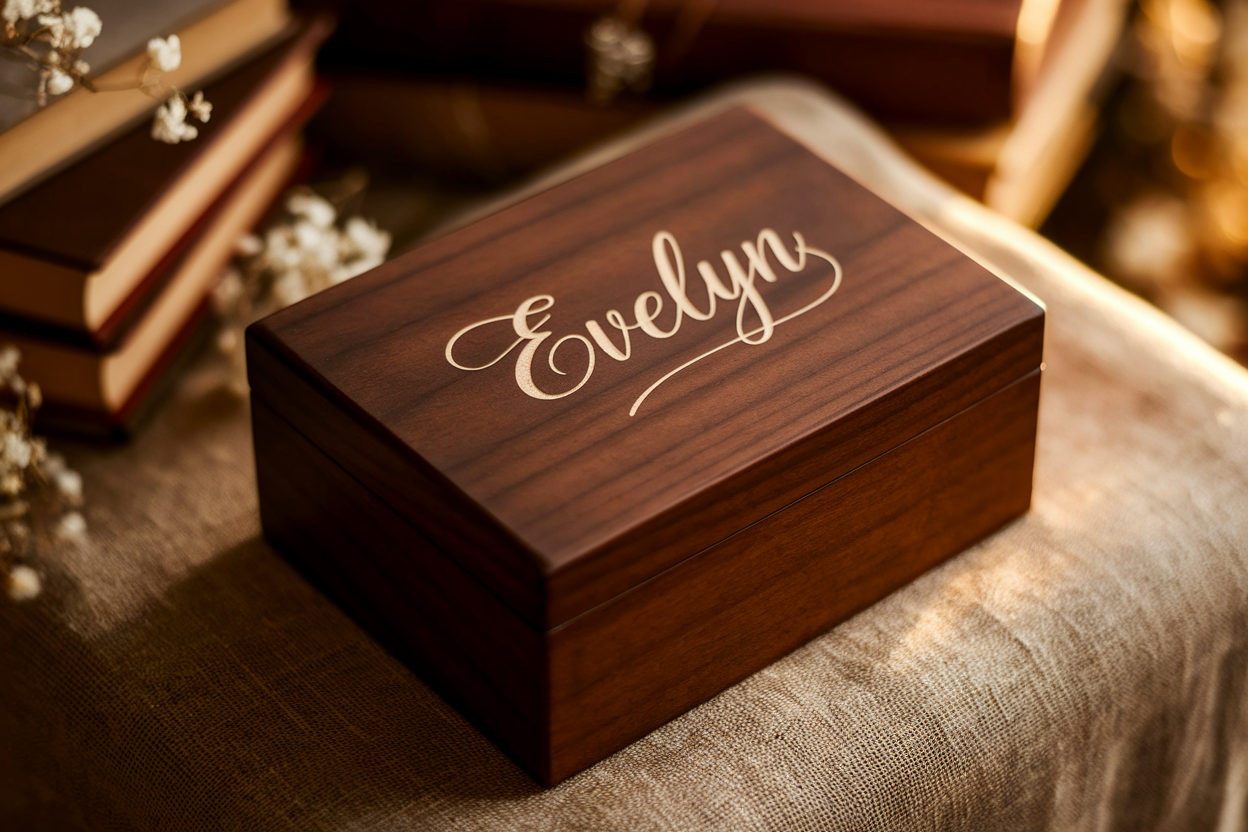 The image features a collection of engraved keepsakes and memorial stones, each designed to honor a loved one who has passed away. These personalized memorial gifts serve as thoughtful bereavement gifts, providing a daily reminder of cherished memories and offering support during the grieving process.