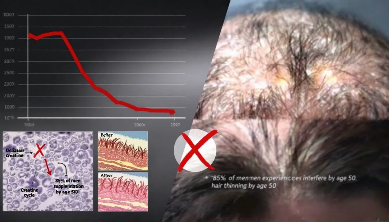 Expert opinions on creatine and its effects on hair loss.