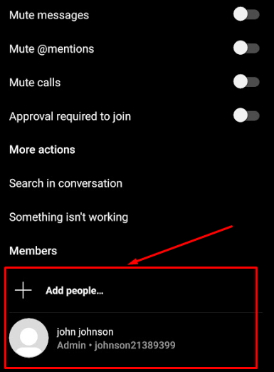 add people to group chat on instagram
