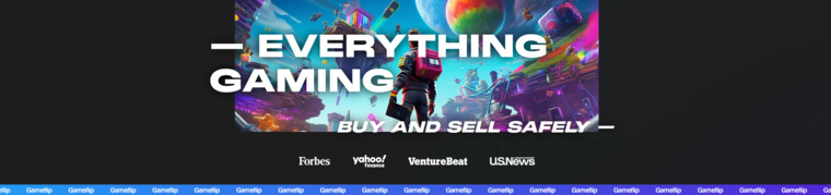We built the best place to buy everything gaming. (Image Source: Gameflip.com)