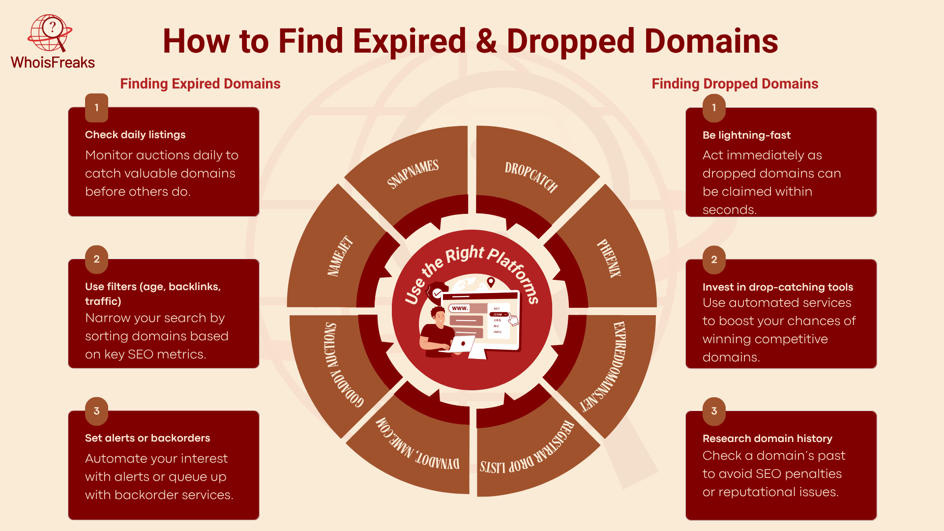 How to Find Expired and Dropped Domains