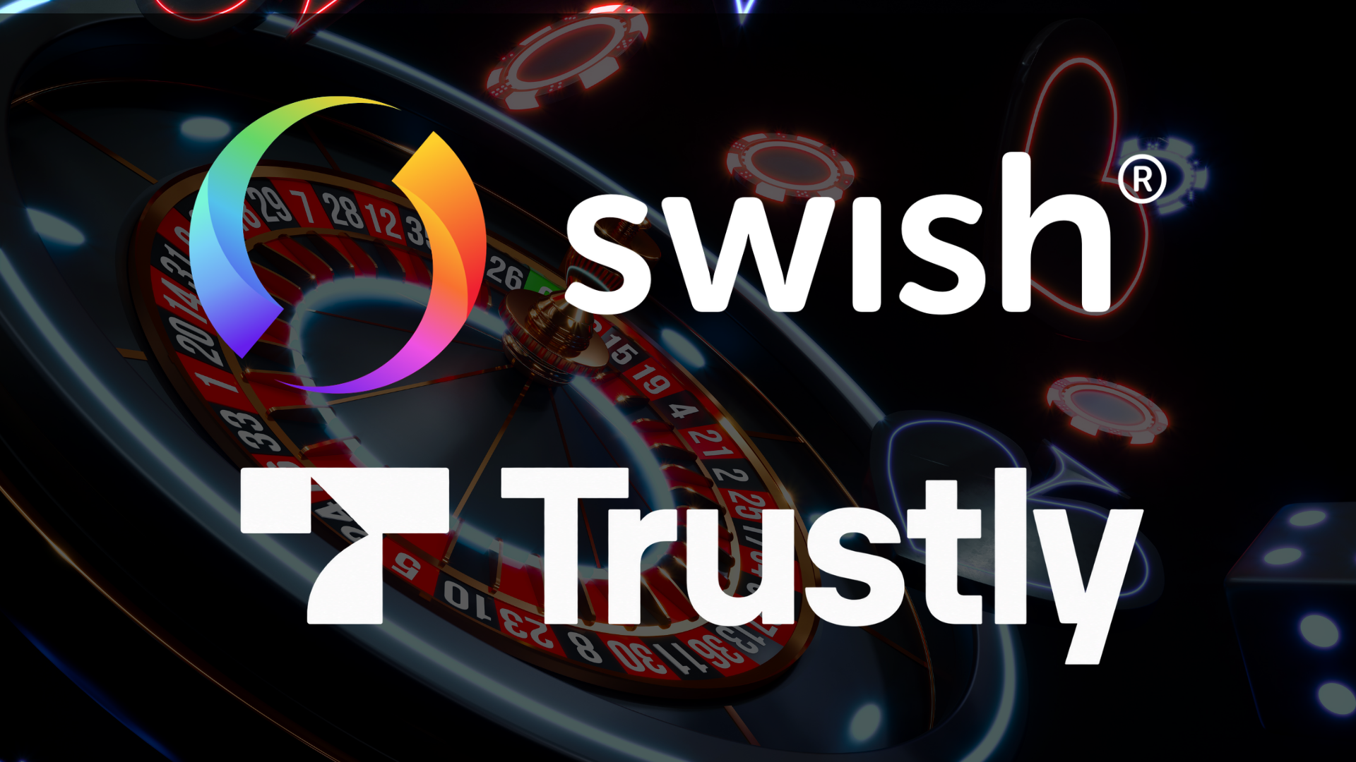Swish och Trustly som betalningsmetoder för online casino.