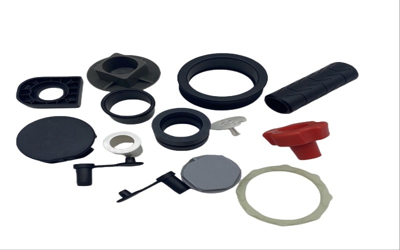 An illustration showing temperature management techniques in the PP injection molding process.