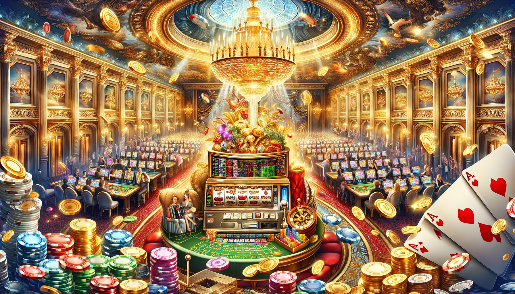 Artistic illustration of maximizing wins with casino bonuses at N8 Casino