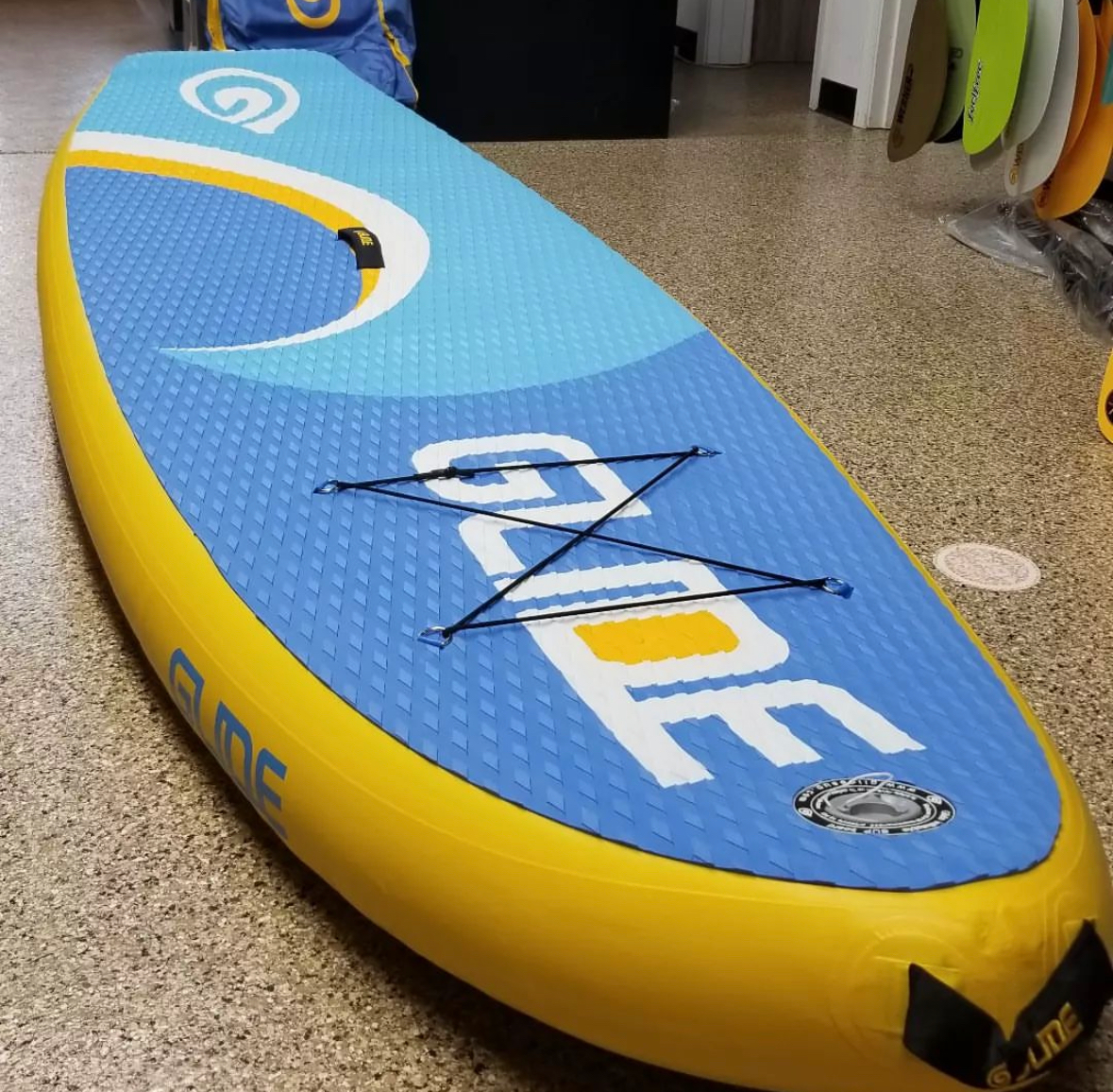 inflatable paddle board