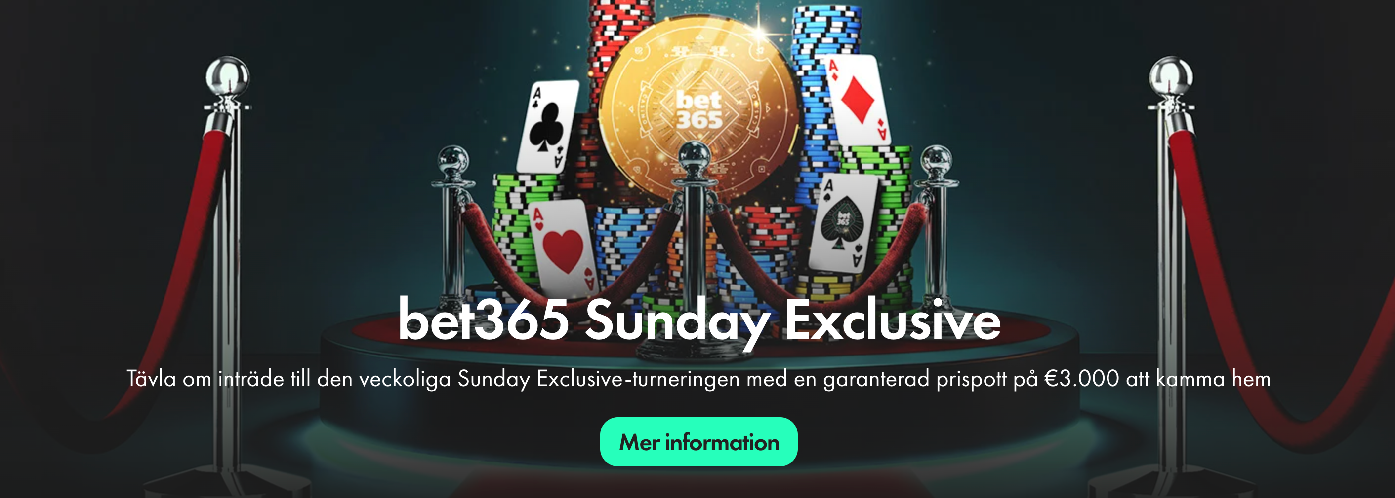 Bet365 Sunday Exklusive