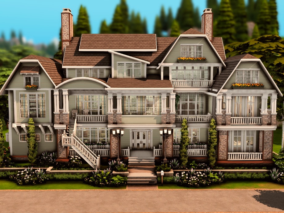 Big Colonial Family House