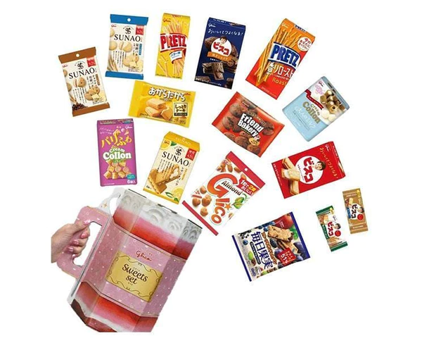 Glico Sweet Snack Set