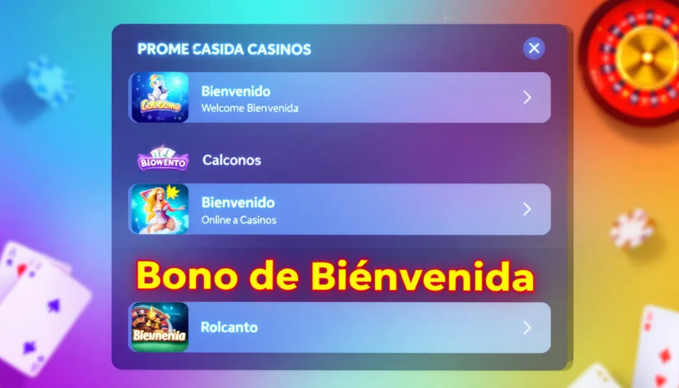 Los mejores casinos con bonos de bienvenida