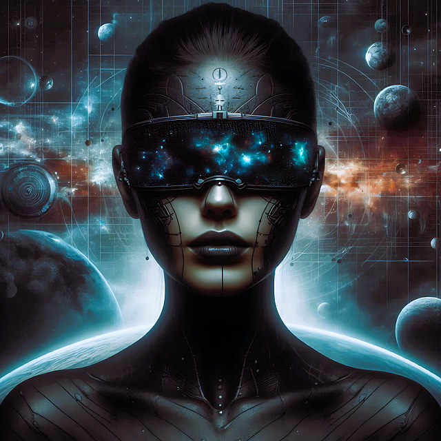 future, robot, universe, astronaut, science fiction, time, energy, fantasy, space, futuristic, spaceship, technology, saturn, internet, design, ki ge, ai creation, ki, ai generated
