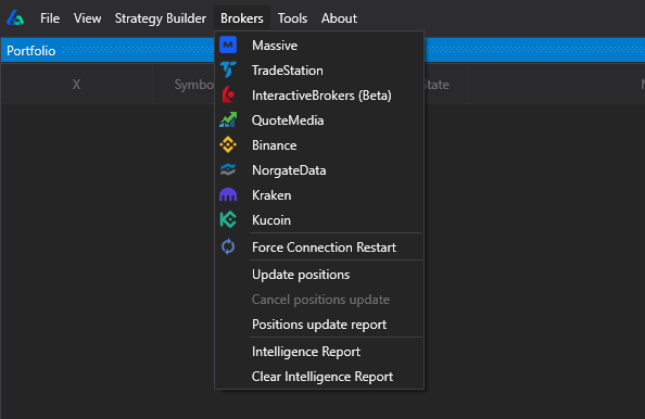 Build Alpha Data Connections