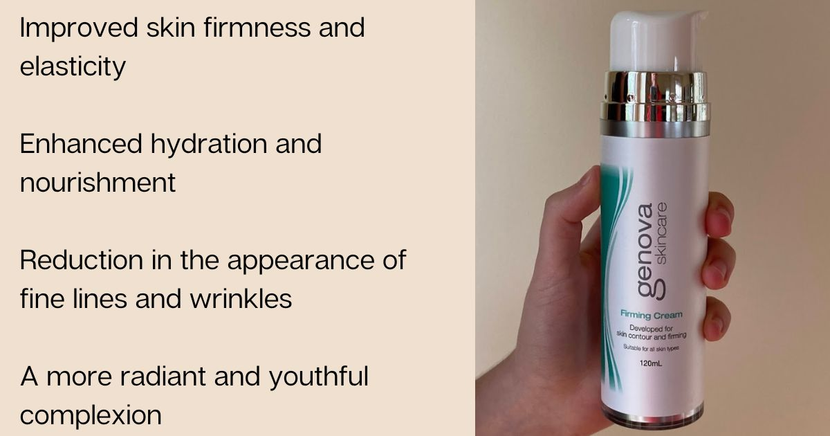 Benefits of Genova Skincare Firming Cream
