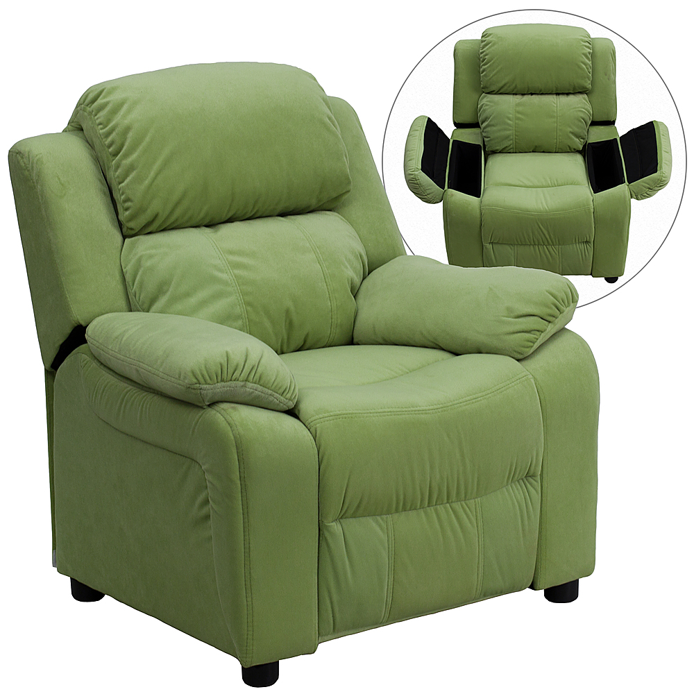 Comfortable chair with soft upholstery