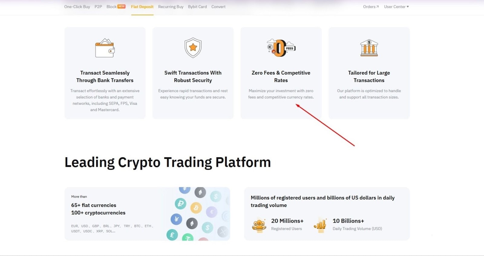Bybit: Lowest transaction fee for high-volume traders