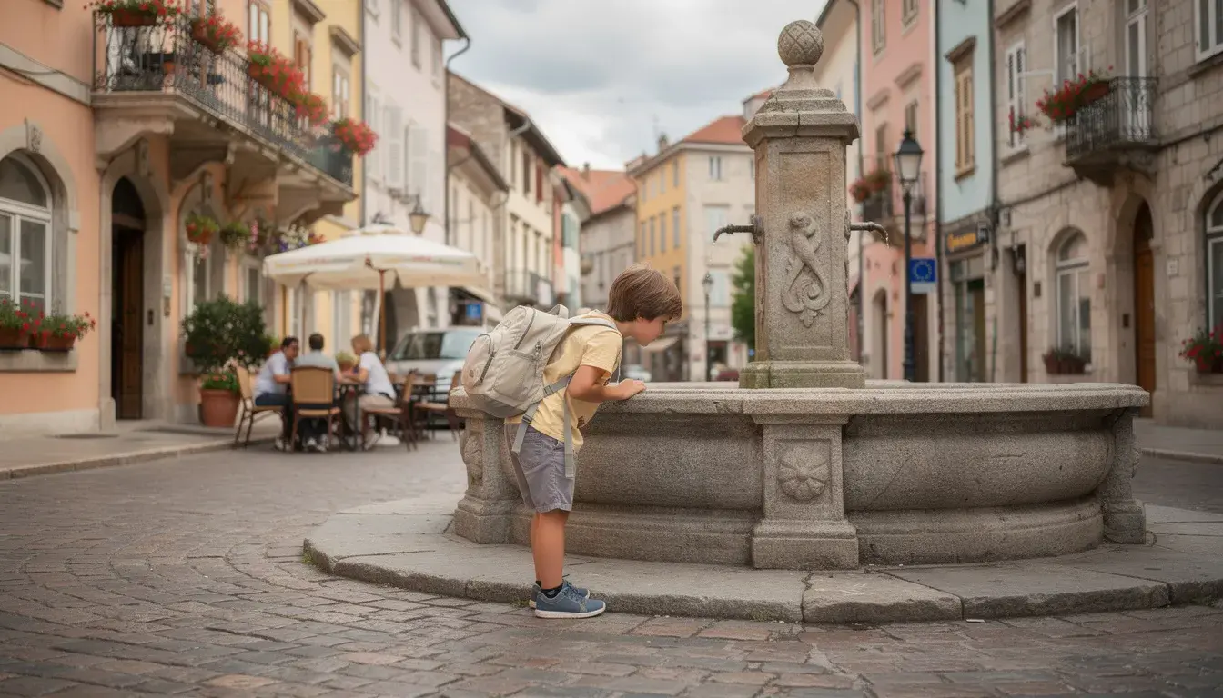 Building a child's travel story for visa applications