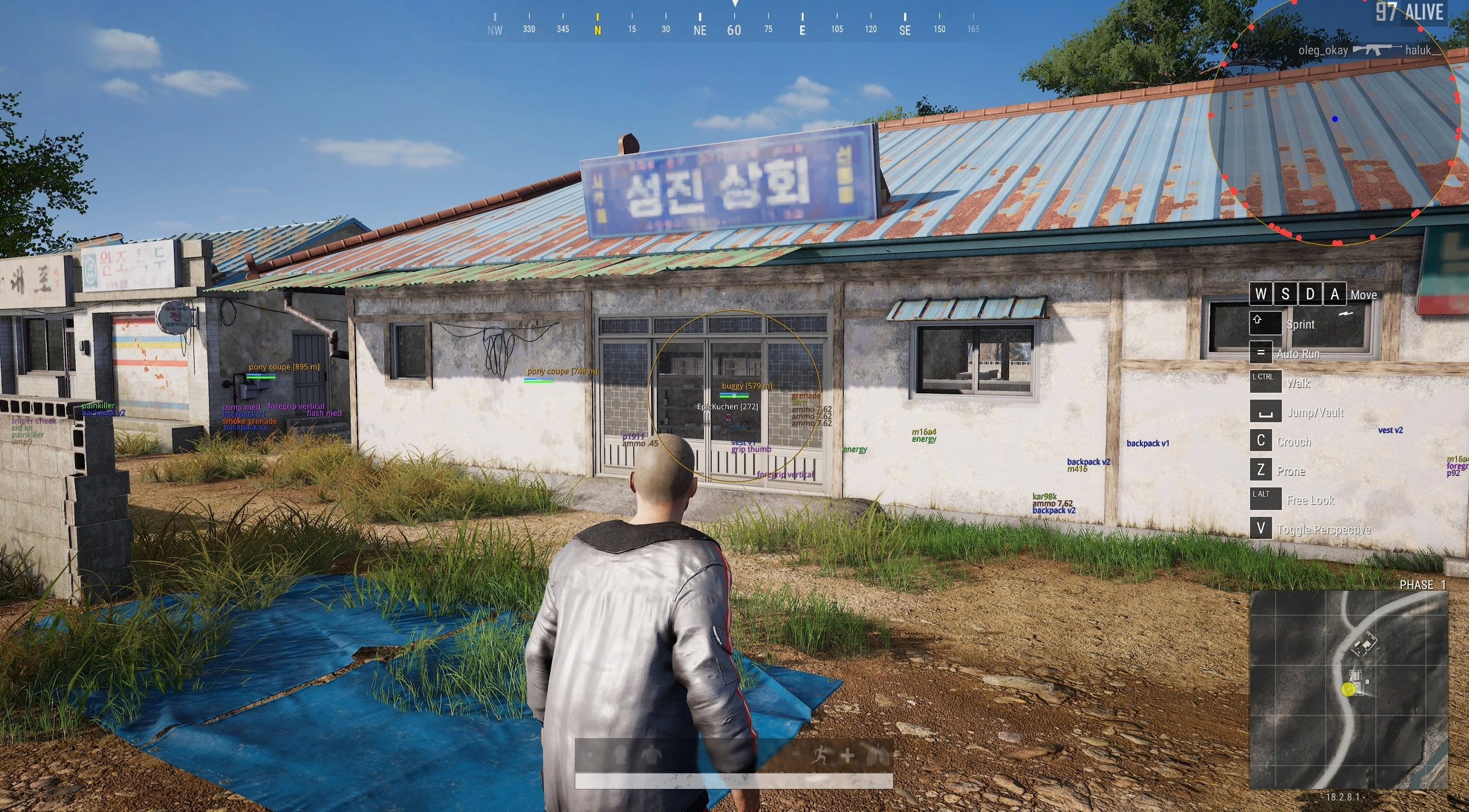 Using our PUBG Hacks with our PUBG aimbot