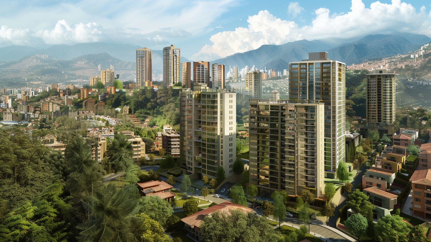 El Poblado Medellín - Luxurious apartments and properties in a neighborhood offering convenience, exclusivity, and security. Ideal for new home buyers and real estate investors.