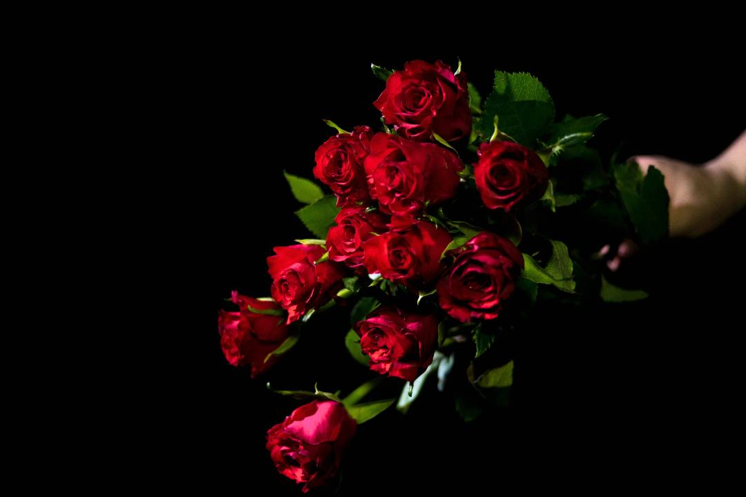Red roses arranged for a devotion of love. Order an anniversary gift and spoil them. Order on the Flower Guy website.