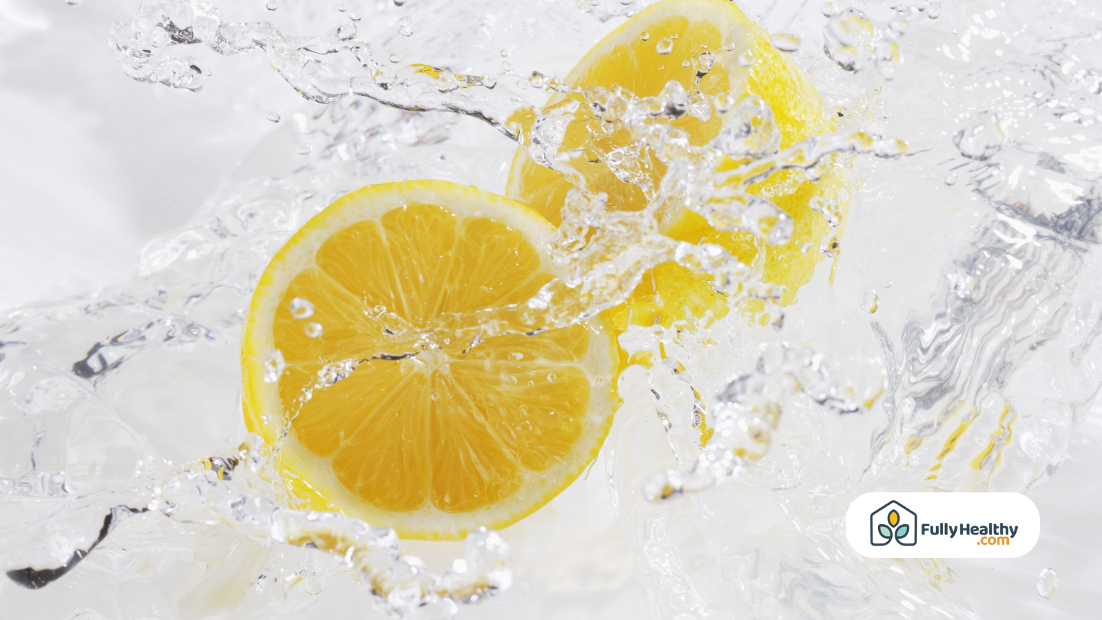 lemon slices splashing in water does lemongrass oil smell like lemon