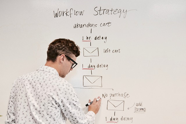 An association marketer creating a workflow.