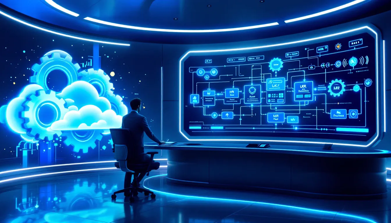 An illustration of integrating UKG with other systems for seamless operations.