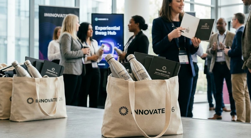 Add Experiential or Digital Swag