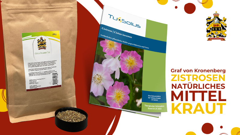 Das GvK Zistrosenkraut ist im Herkunftsland Bio-zertifiziert und eignet sich perfekt als Tee