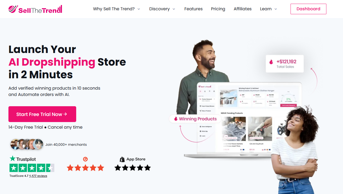 automated dropshipping using sell the trend is the best way to make selling items easy