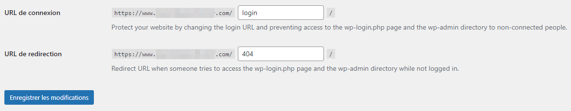 mettre à jour l'url de connexion site web WordPress sécurité site internet mot de passe certificat SSL attaques sites WordPress fois données