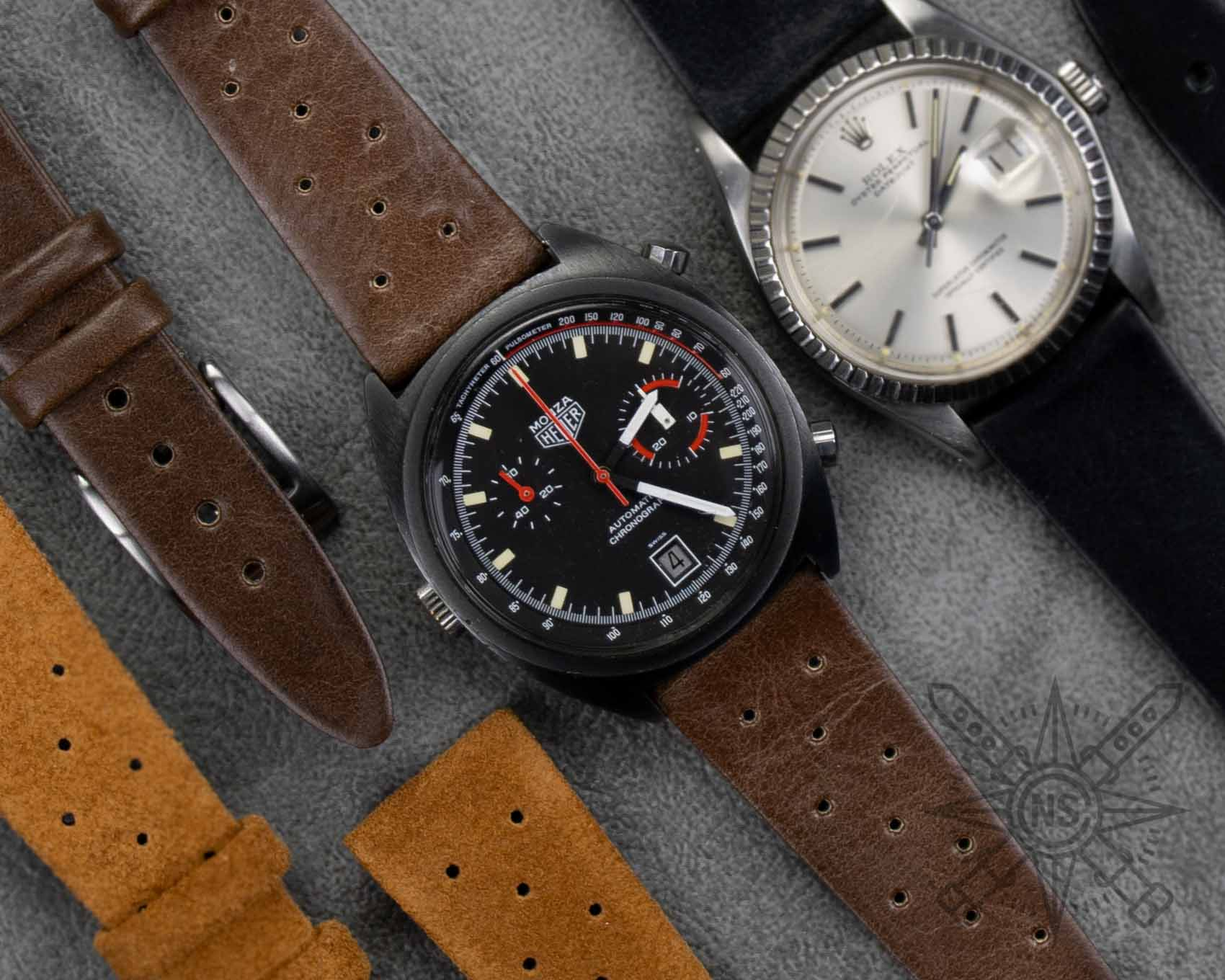 Elegant deer leather watch bands