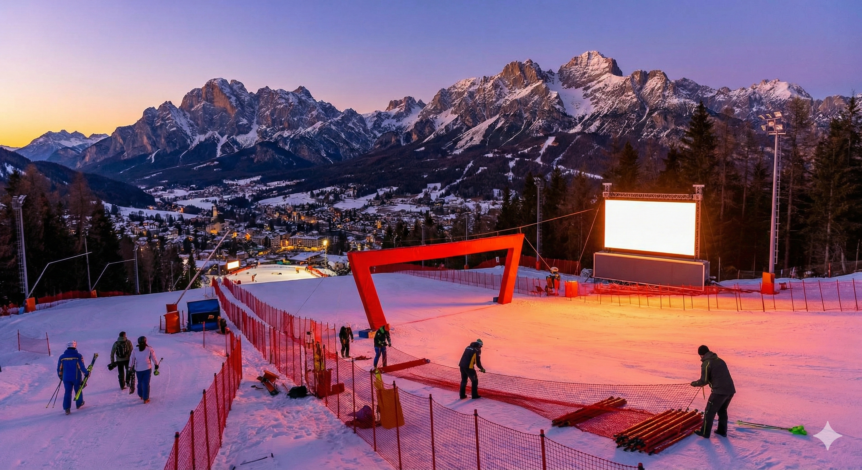 OS i milano cortina 2026 alpint förberedelse