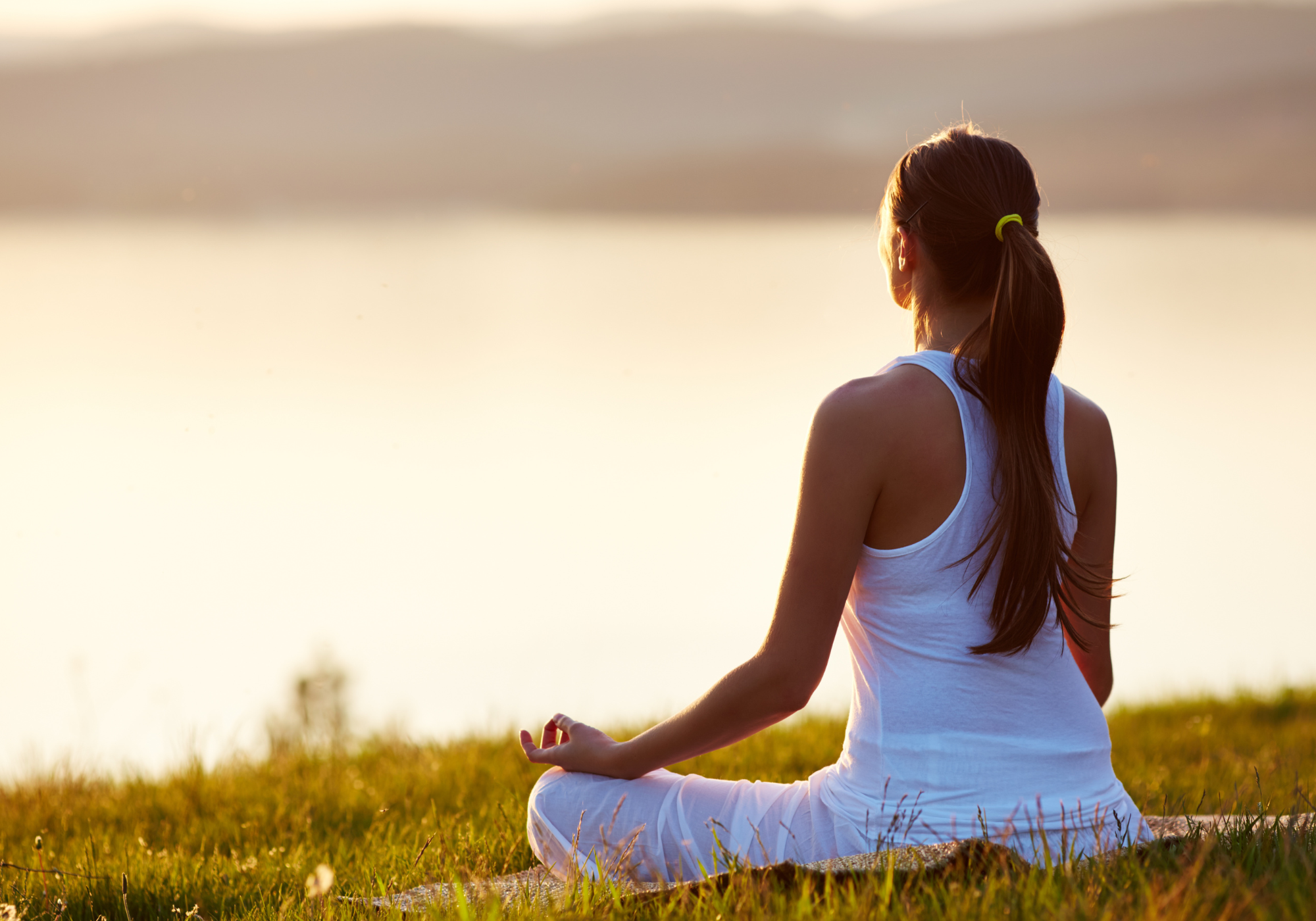 Mindfulness practices, such as meditation and yoga, help clients stay grounded