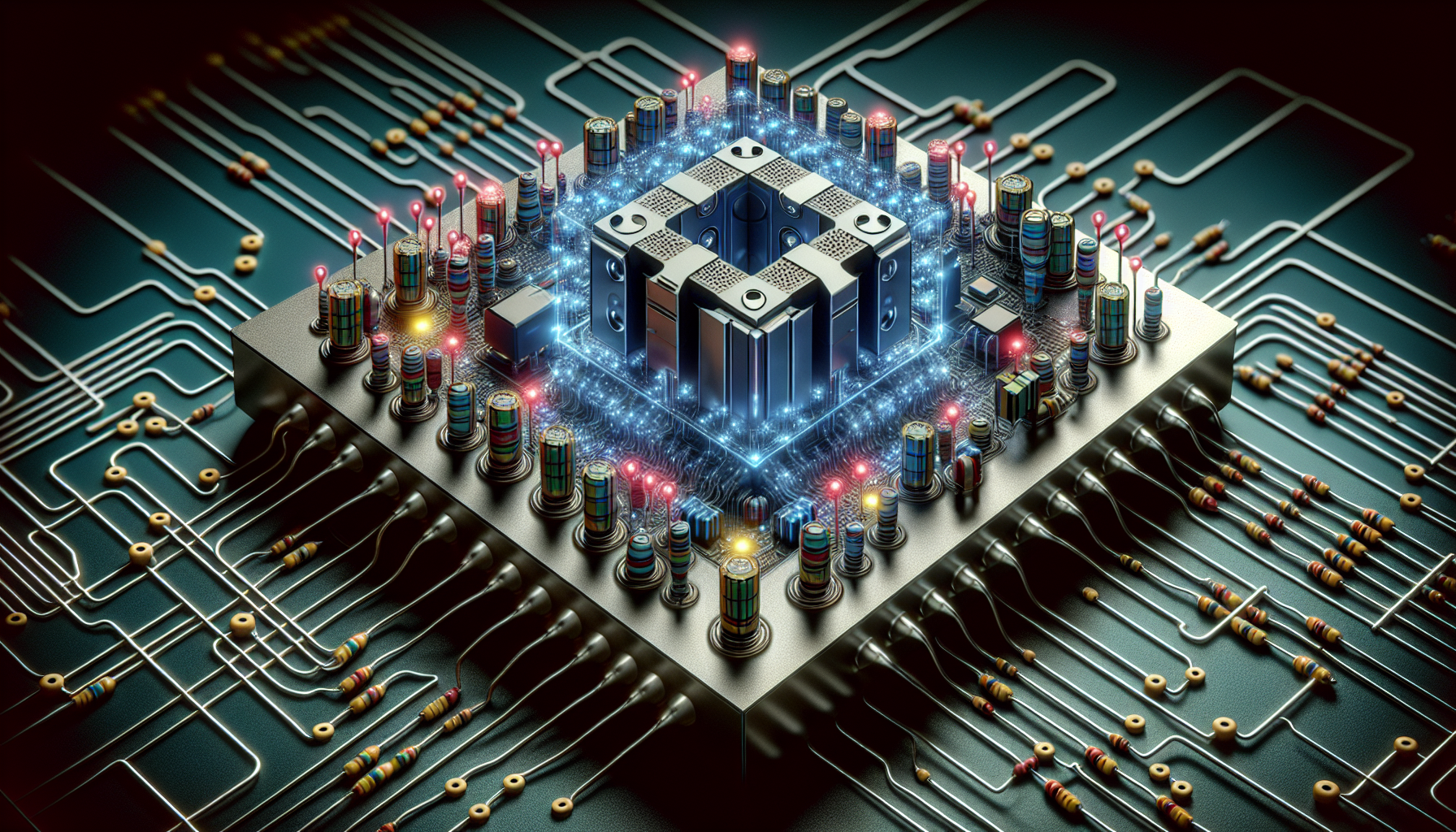 Illustration of op-amp integrator circuit applications in analog computers and ADCs