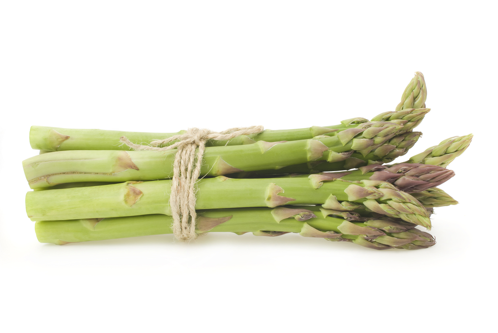 bundle of fresh asparagus