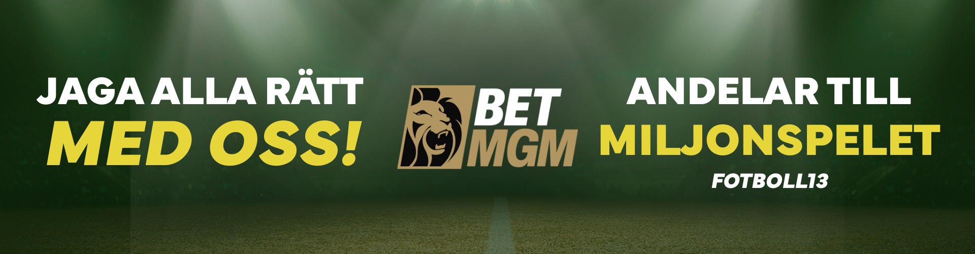 BetMGM poolspel - MGM-tipset