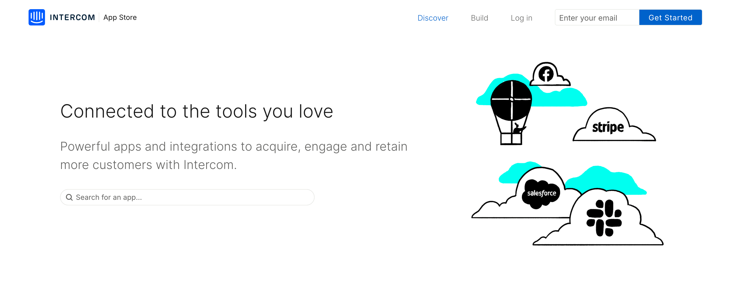 Intercom's app store.