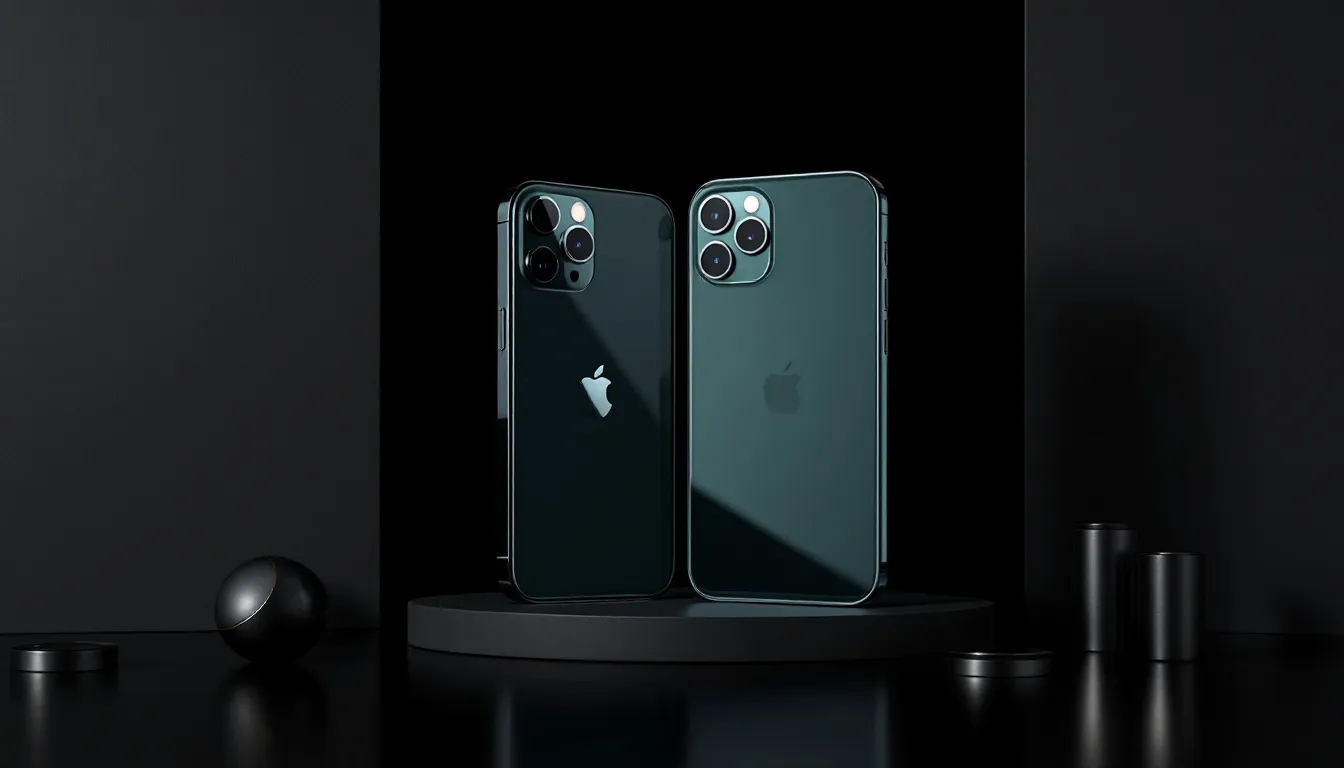 Design und Materialien des iPhone 11 und iPhone 11 Pro, einschließlich Farben und Glas.